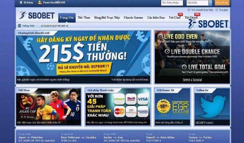 Trải nghiệm cá cược tại sân chơi nhà cái uy tín hàng đầu Châu Á