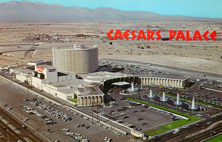 Caesars Palace in Las Vegas in 1970