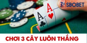 Bài 3 cây tính thắng thua theo tổng điểm 3 quân bài trên tay người chơi